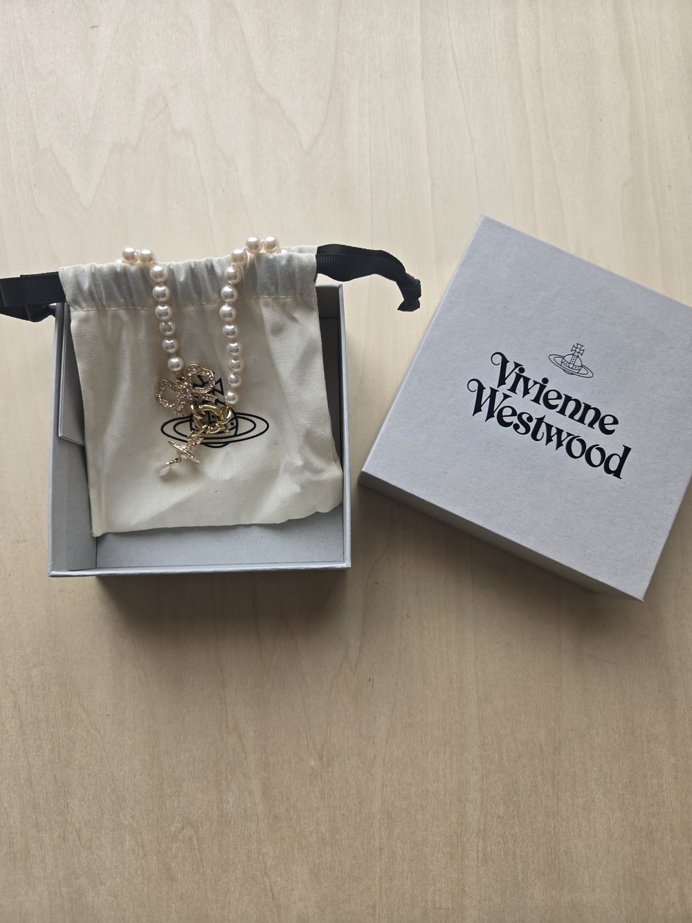 Vivienne Westwood Necklace (Pink) - Picture 3 of 5
